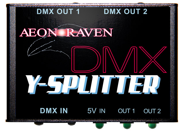 DMX y-splitter